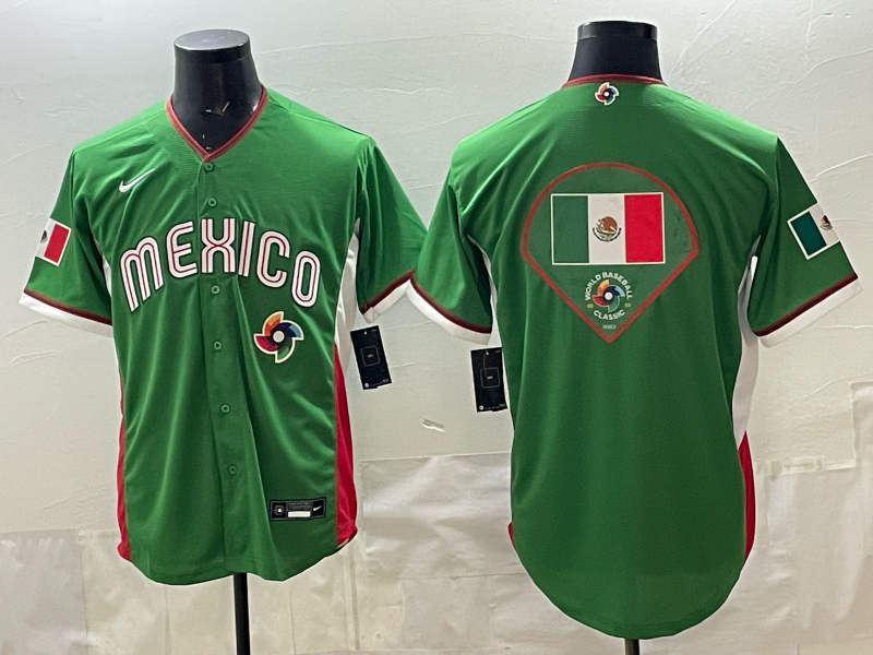 Men 2026 World Cub USA blank green Nike MLB Jersey 007->more jerseys->MLB Jersey